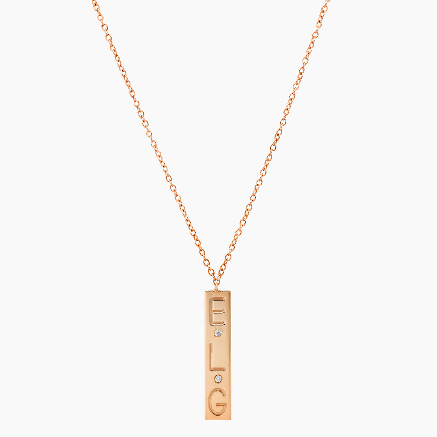 Trio Drop Bar Pendant