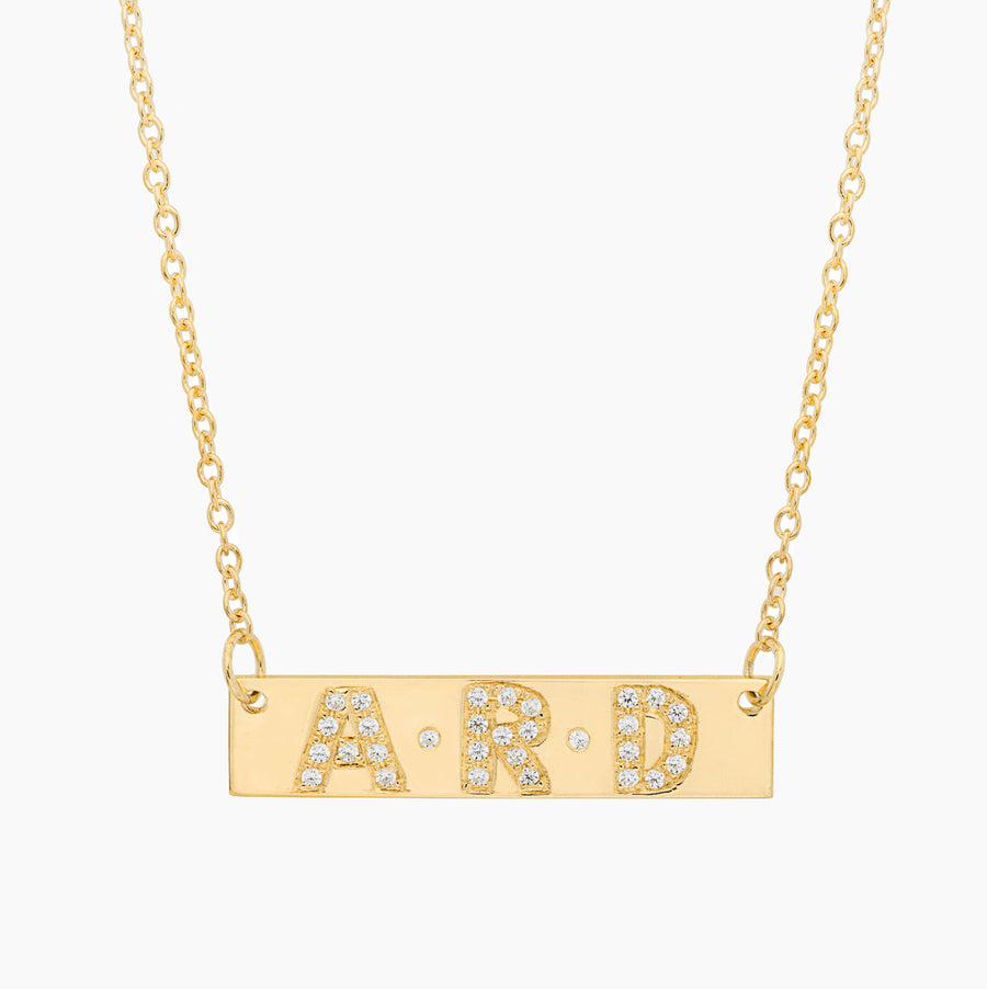 Trio Bar Necklace