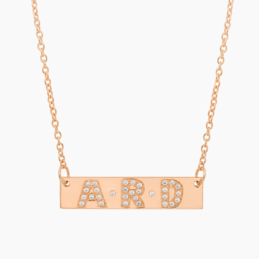 Trio Bar Necklace